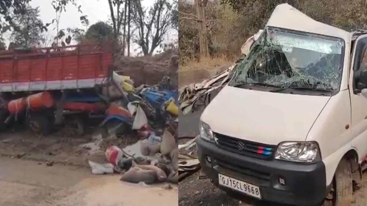 Seven Killed After Collision Between Truck And Car In Gujarat's Valasad