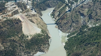 News18 reported last month that the Centre has issued firm directions to fast-track four major hydropower projects on the Chenab river system. File pic/PTI