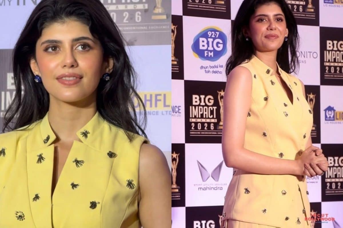 Sanjana Sanghi Proves Butter Yellow Is Still Having A Moment In Chorus World Ensemble