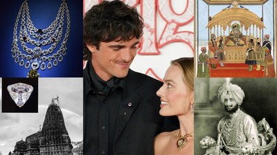 The Peacock Throne, Koh-i-Noor And Now Margot Robbie's 'Taj Mahal' Diamond: How India Lost Many Of Its Most Iconic Jewels. Credit: Wikimedia Commons/X