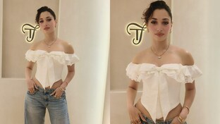 Tamannaah Bhatia at Tamannaah Fine Jewellery flagship store in Mumbai.