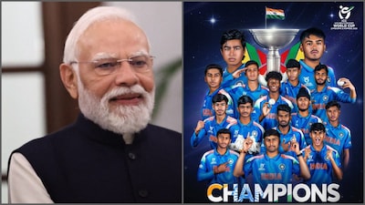 PM Modi congratulated the team for bringing home the U-19 World Cup and said they had played very well throughout the tournament.