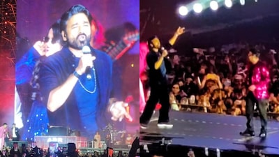AR Rahman Wonderment Tour Chennai Turns Viral After Dhanush Entry.