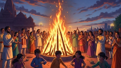 The sacred fire symbolises the burning of past obstacles and the beginning of new, positive cycles. Performing simple remedies on this day is believed to bring protection, peace, and positivity to the home.