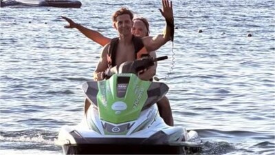 Hrithik Roshan Goes On A Jet Ski Birthday Adventure With His Life's 'Leading Lady' Mom Pinkie