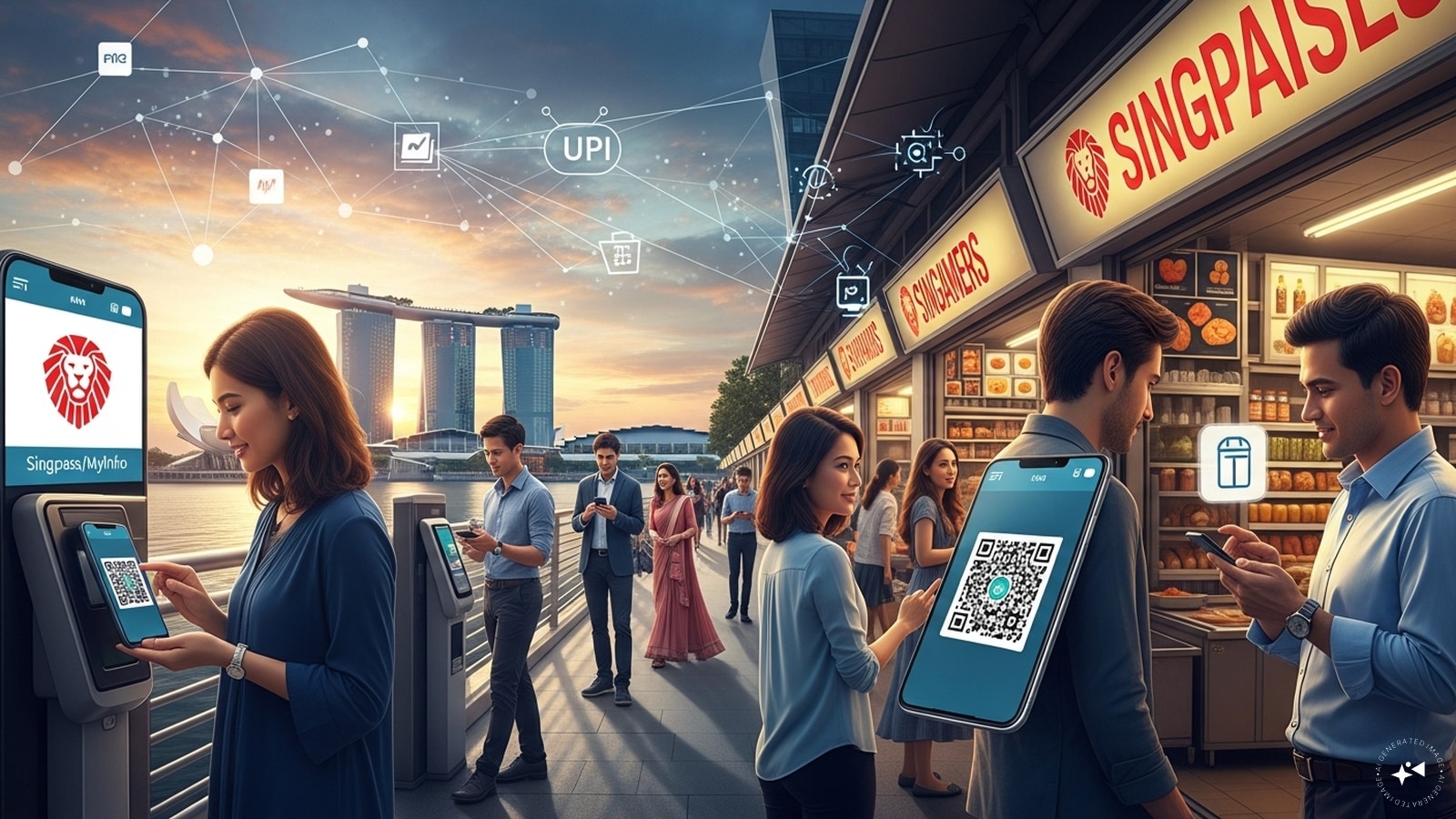 4. Singapore (2023) – UPI–PayNow linkage was launched jointly by the Reserve Bank of India and the Monetary Authority of Singapore, in the presence of PM Narendra Modi and Singapore PM Lee Hsien Loong via virtual launch. Singapore’s PayNow instant-payment system is linked with India’s UPI, enabling cross-border transfers and easier payments between users in both countries 4. Singapore (2023) – UPI–PayNow linkage was launched jointly by the Reserve Bank of India and the Monetary Authority of Singapore, in the presence of PM Narendra Modi and Singapore PM Lee Hsien Loong via virtual launch. Singapore’s PayNow instant-payment system is linked with India’s UPI, enabling cross-border transfers and easier payments between users in both countries