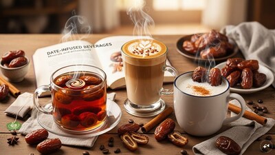  Date-Infused Beverages: Add dates to tea, coffee, or warm milk while brewing or blending. Dates naturally sweeten the drink and add minerals and antioxidants. This simple method transforms ordinary beverages into a flavourful, energizing, and nutrient-rich indulgence.