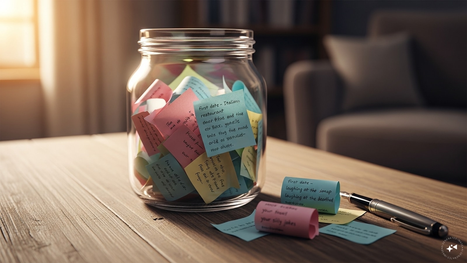 A memory jar is another heartfelt idea that works beautifully for couples. Take a glass jar and fill it with small notes recalling shared moments - first dates, funny arguments, travel mishaps, or reasons you love them. You can colour-code the notes based on emotions like happiness, gratitude or romance. Over time, the jar becomes a living archive of your relationship, something your partner can revisit whenever they need a smile.