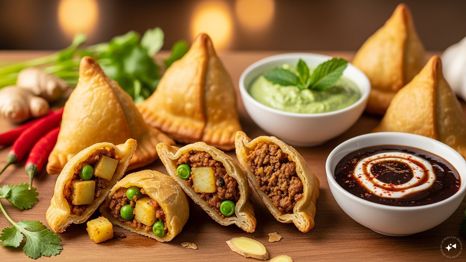 Samosa Bites: Mini samosas, either store-bought or homemade, can be quickly baked or fried. Filled with spiced potatoes, peas, or meat, they offer a savoury, satisfying bite that’s perfect for nibbling immediately after breaking the fast.
