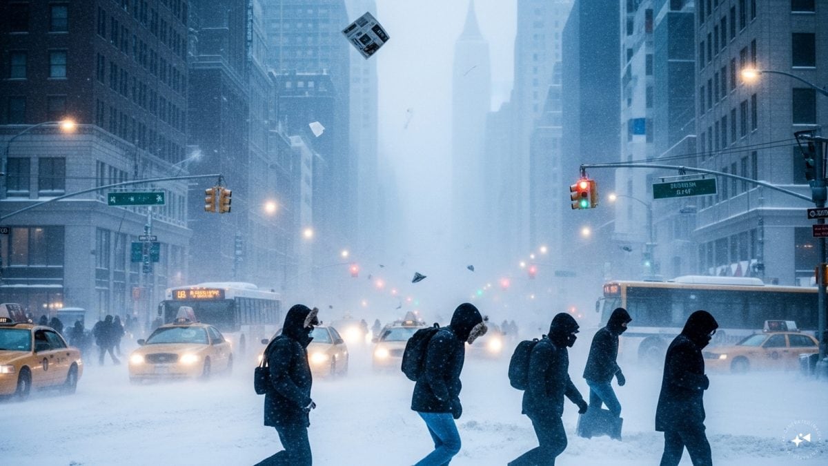 Powerful Blizzard Threatens New York City, First Warning In Nearly A Decade