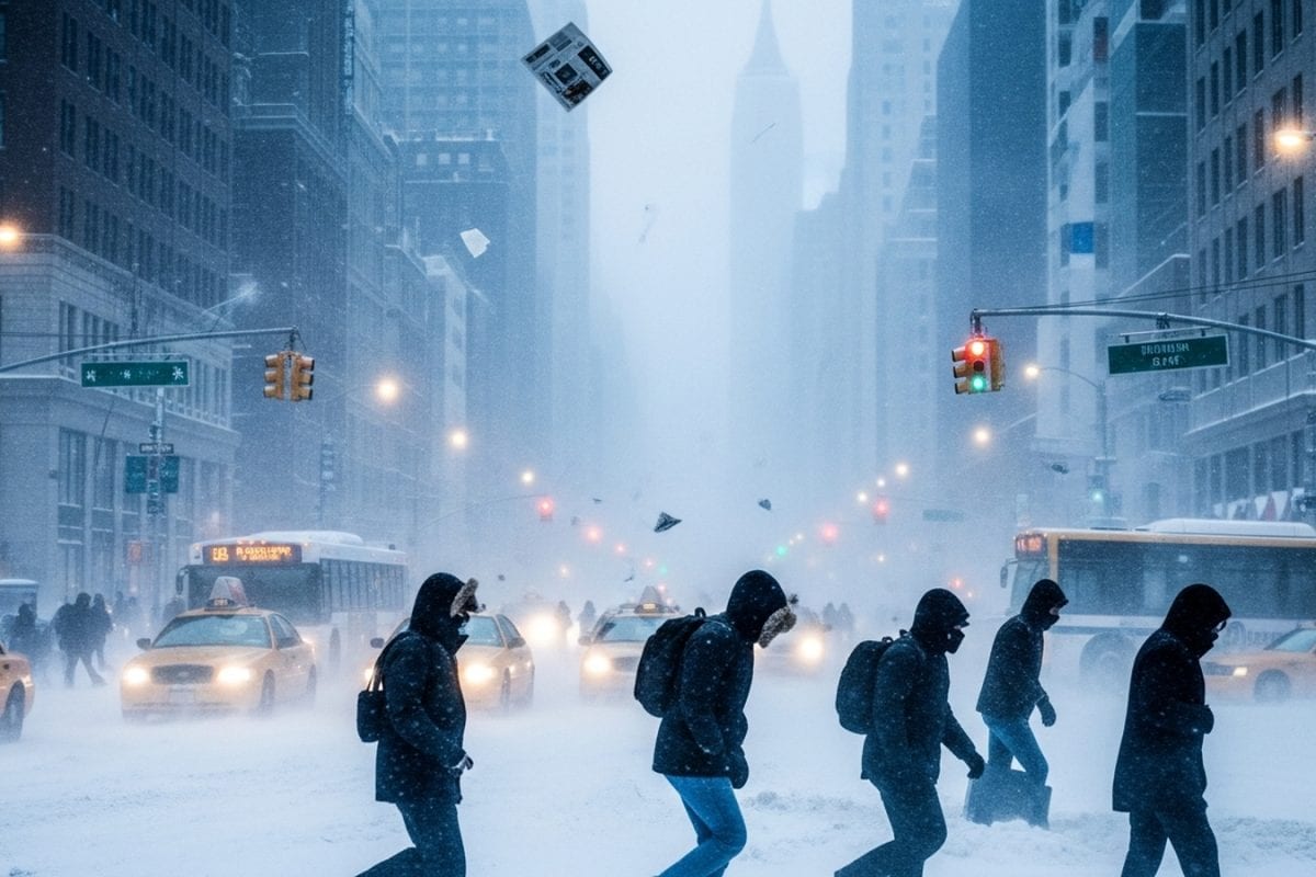 Powerful Blizzard Threatens New York City, First Warning In Nearly A Decade