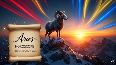 Aries Horoscope Today: Astrological predictions by Chirag Daruwalla for mesha rashi on February 9 2026. (AI generated image)