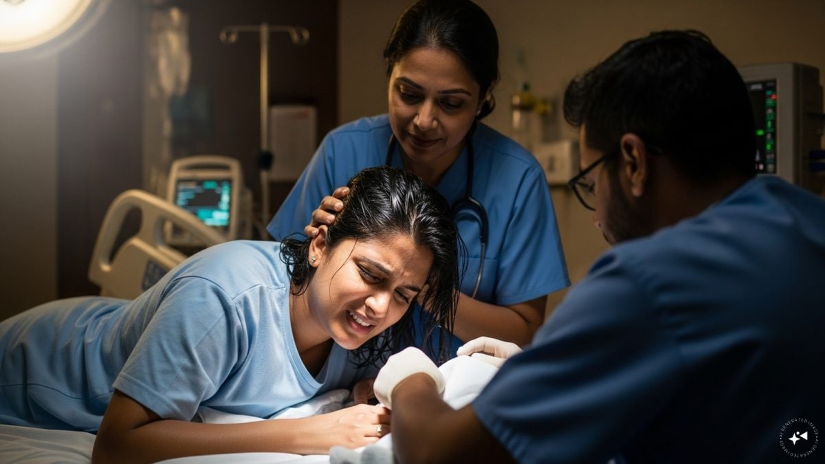 Unable To Bear Labour Pain, UP Woman Slits Abdomen; Baby Survives