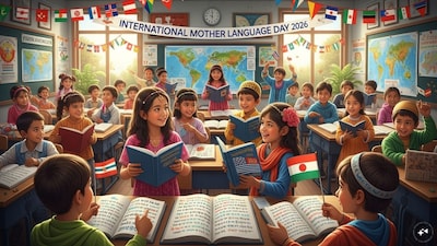 International Mother Language Day 2026 theme is, Youth voices on multilingual education. (AI generated image)