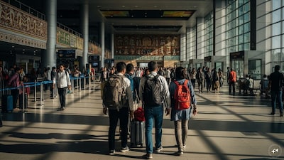 One of the most tangible wins for Indian globetrotters is the reduction of Tax Collected at Source (TCS) to 2 per cent on foreign tour packages. (AI generated image)