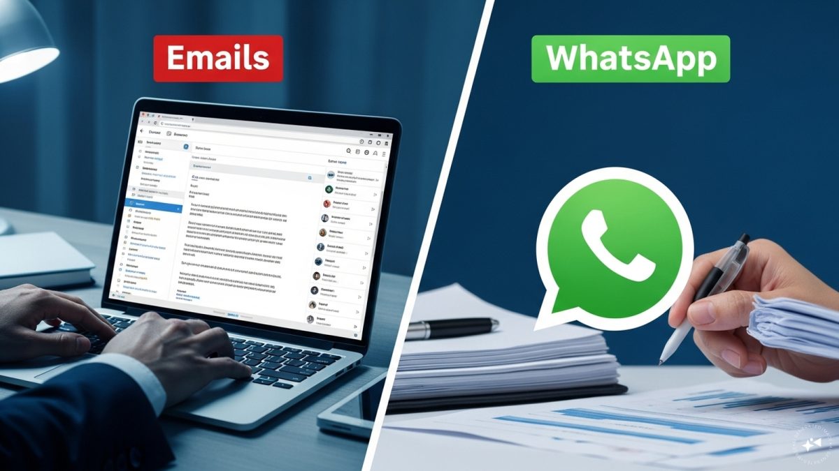 The Corporate Dilemma: Overwhelmed By Emails? Does WhatsApp Work Better When You're Busy?