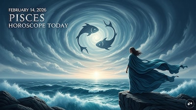 Pisces Horoscope Today: Astrological predictions by Chirag Daruwalla for meena rashi on February 14 2026. (AI generated image) 