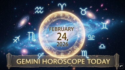 Gemini Horoscope today: Astrological predictions by Chirag Daruwalla for mithuna rashi on February 24, 2026. (AI-generated image)