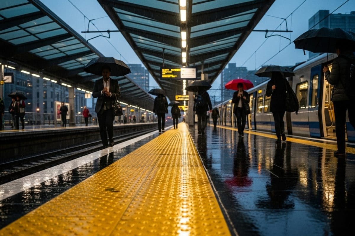 GK: Why Do Train Platforms Have Yellow Lines?