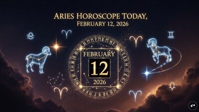 Aries Horoscope Today: Astrological predictions by Chirag Daruwalla for mesha rashi on February 12, 2026. (AI generated image)