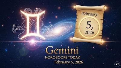 Gemini Horoscope today: Astrological predictions by Chirag Daruwalla for mithuna rashi on February 5, 2026. (AI generated image)