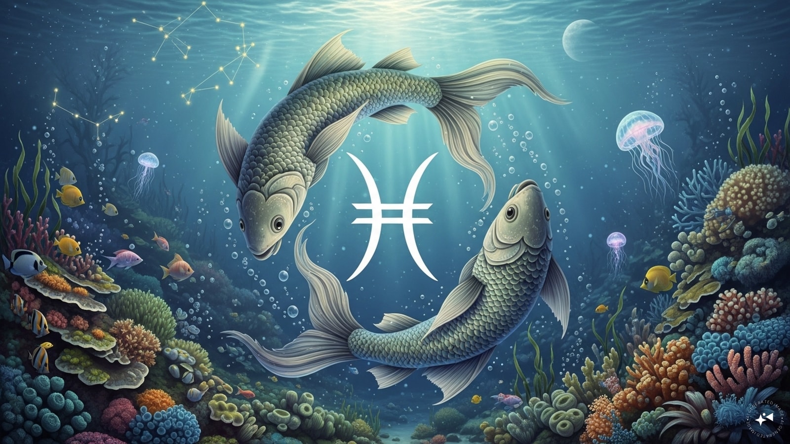 Peixes, governado por Júpiter, pode obter clareza e proteção espiritual oferecendo sândalo e doando açafrão ou banana.