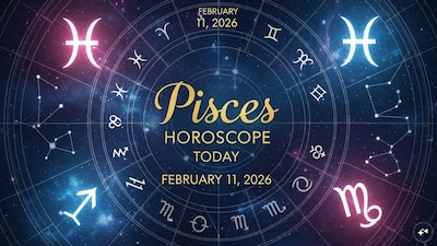 Pisces Horoscope Today: Astrological predictions by Chirag Daruwalla for meena rashi on February 11, 2026. (AI generated image)