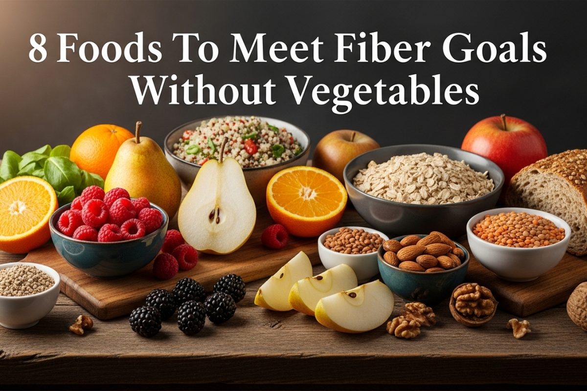 8 Foods To Meet Fiber Goals Without Vegetable
