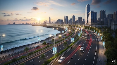 The Versova-Bhayander extension is a critical part of the larger Mumbai Coastal Road project. (AI generated for representation)