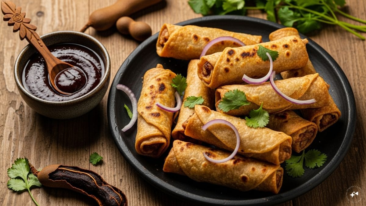 Small Roti Roll Crispy Roti Roll Recipe: Here's How You Can Turn Leftovers Into Crunchy ...