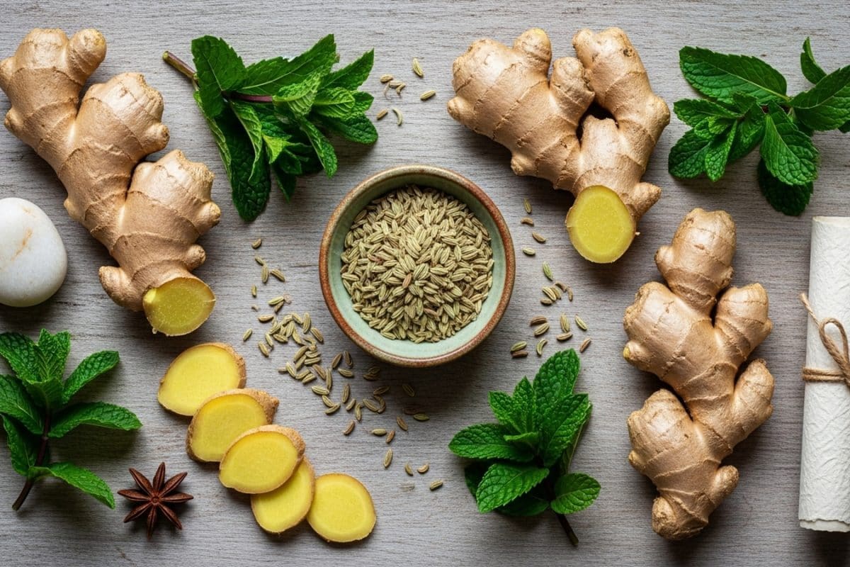 Ginger, Fennel, And Peppermint: Experts Explain How To Use These Herbs For Gut And Mind Balance