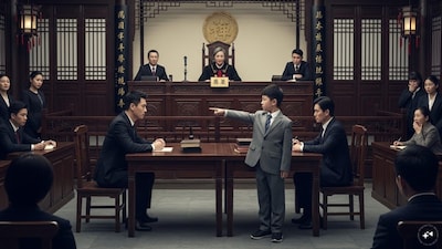 A 10-year-old boy in China sued his father for spending 82,750 yuan of his Lunar New Year gift money on a wedding. The court ruled the funds belong to the child and must be repaid. (AI Image)