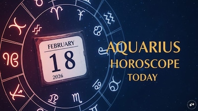 Aquarius Horoscope Today: Astrological predictions by Chirag Daruwalla for kumbha rashi on February 18, 2026. (AI-generated image)