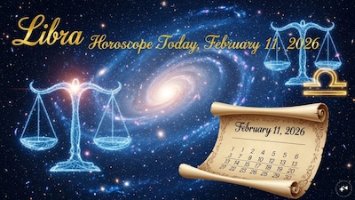 Libra Horoscope Today: Astrological predictions by Chirag Daruwalla for tula rashi on February 11, 2026. (AI generated image)