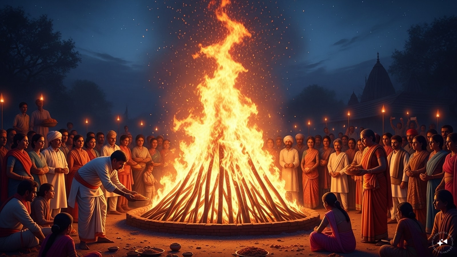 O ritual está alinhado com os ensinamentos do Vishnu Purana, que enfatiza que a devoção, a caridade e o mantra nesta noite removem os obstáculos cármicos acumulados.