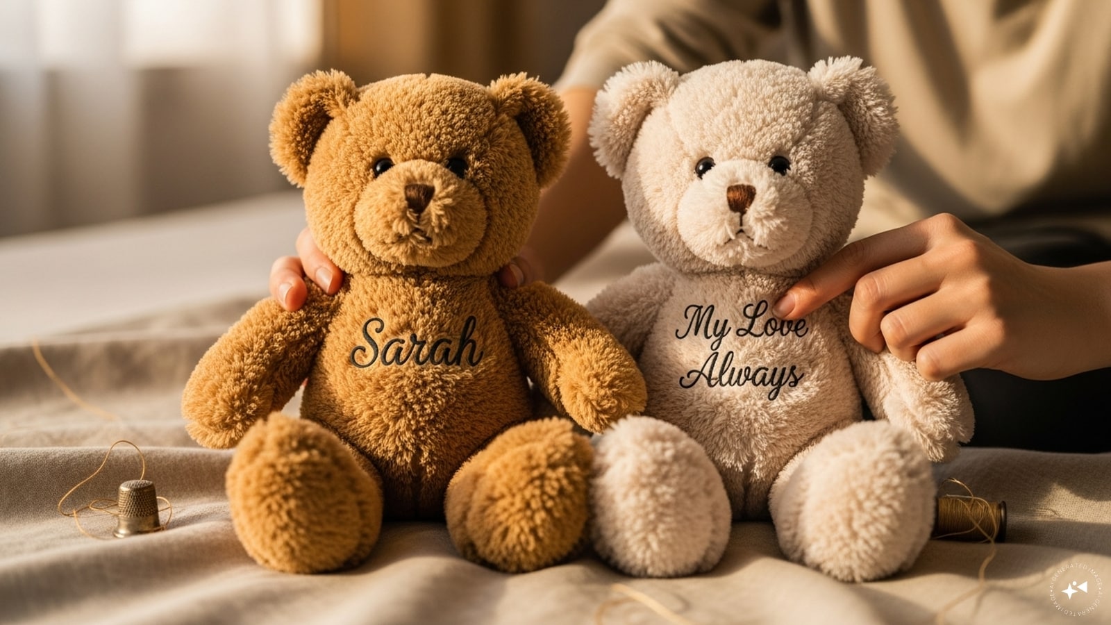 Personalized Teddy with Name/Message: Customizable teddies embroidered with your partner’s name or a heartfelt message make the gift truly unique and memorable.