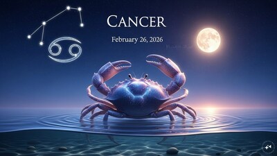 Cancer Horoscope Today: Astrological predictions by Chirag Daruwalla for kark rashi on February 26 2026. (AI generated image)