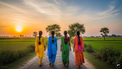 Four teenage girls died after consuming poison in Moti Bigha, Aurangabad, Bihar. Conflicting accounts cite curiosity and social shame. (AI image)