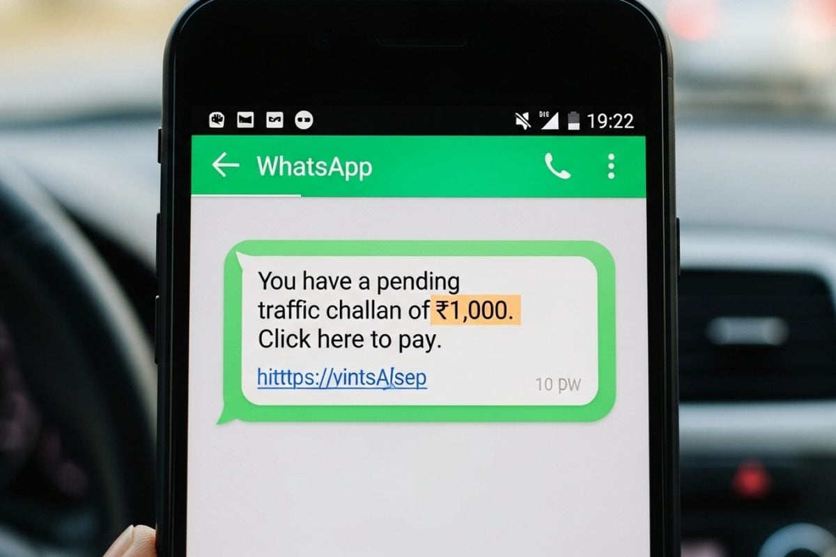 Fake Traffic Challan WhatsApp Scam: What You Must Know About How Scammers Operate