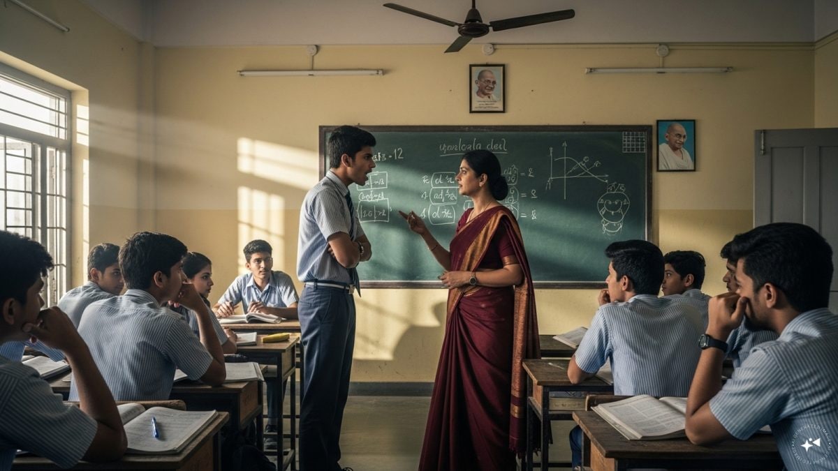 Class 12 Student Arrested For Slapping Teacher In Gujarat School