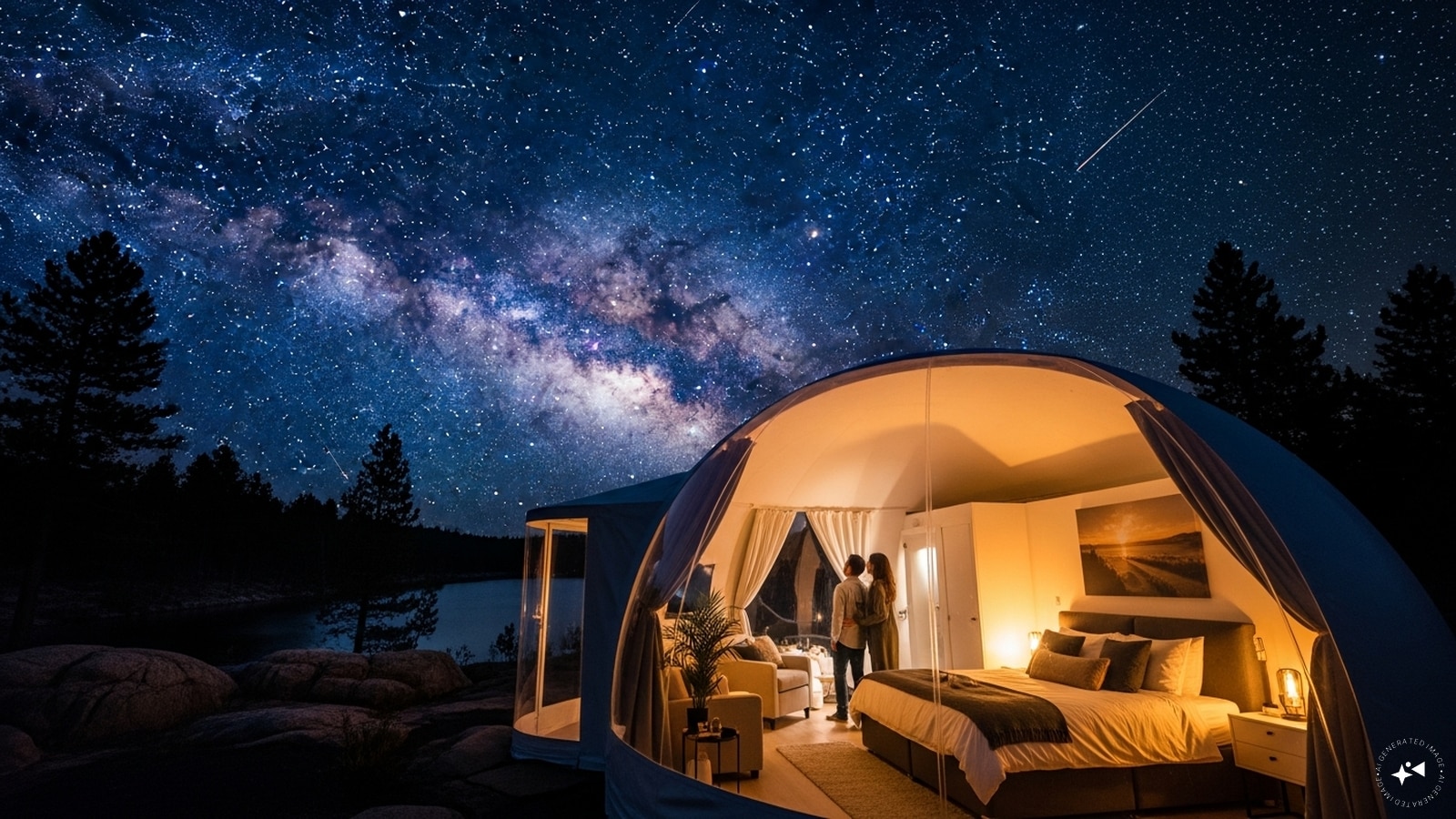 Stargazing Bubble Stay Experience: Escape the city for a night under the cosmos. Booking a luxury transparent dome in a dark-sky reserve offers an immersive nature experience without sacrificing comfort. It’s a breathtaking way to disconnect from the world and reconnect with each other.