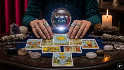 Tarot Card Predictions Today February 26 2026 Daily Tarot Card Reading for All Zodiac Signs. (AI generated image)