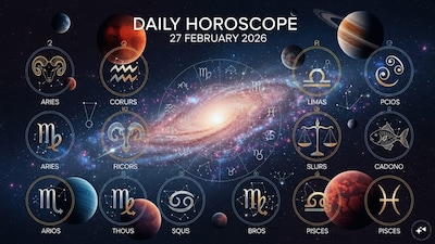Daily Horoscope Today, February 27, 2026: Daily horoscope by Chirag Daruwalla. (AI generated image)