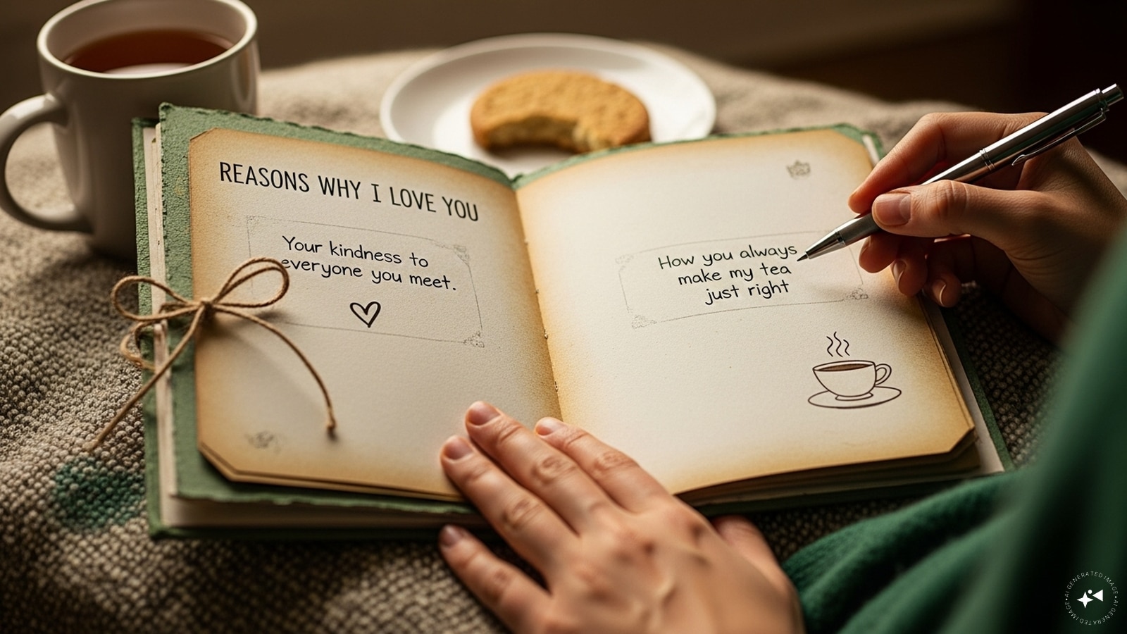 A “reasons why I love you” booklet is a deeply personal gift that never fails to resonate. Each page can highlight one reason, big or small, why your partner matters to you. From their kindness to how they make tea just right, these everyday details often mean the most. This gift works especially well for long-term couples who appreciate reassurance and emotional grounding.
