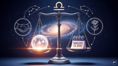 Libra Horoscope Today: Astrological predictions by Chirag Daruwalla for tula rashi on February 13 2026. (AI generated image) 