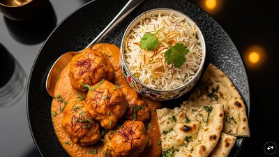  Saffron-Infused Butter Chicken (UAE): Dubai chefs elevate butter chicken with luxurious saffron threads and ghee, creating a golden-hued, aromatic feast. Often accompanied by aromatic rice or flatbreads, this version embodies the Middle Eastern flair for indulgence while retaining the classic Indian essence.
