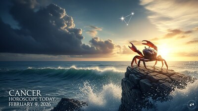 Cancer Horoscope Today: Astrological predictions by Chirag Daruwalla for kark rashi on February 9 2026. (AI generated image) 