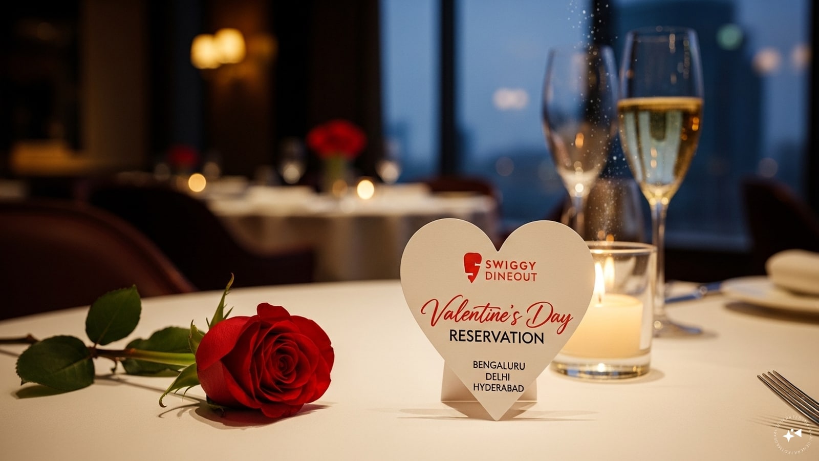 Swiggy Dineout revealed that metro cities—Bengaluru, Delhi, and Hyderabad—led Valentine’s Day reservations, while emerging hubs like Ahmedabad, Jaipur, and Chandigarh showed impressive growth, highlighting a booming dining-out trend beyond India’s biggest urban centers.