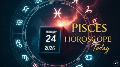 Pisces Horoscope Today: Astrological predictions by Chirag Daruwalla for meena rashi on February 24, 2026. (AI-generated image)