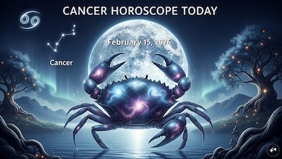 Cancer Horoscope Today: Astrological predictions by Chirag Daruwalla for kark rashi on February 15 2026. (AI generated image)